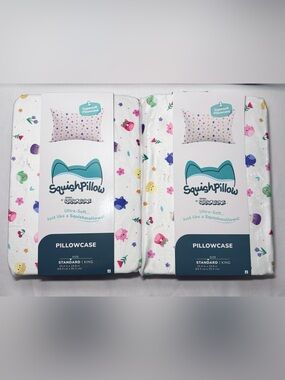 Two Squishmallows SquishPillow Standard Pillowcases